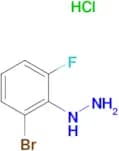 (2-Bromo-6-fluorophenyl)hydrazine hydrochloride