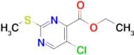Ethyl 5-chloro-2-(methylthio)pyrimidine-4-carboxylate