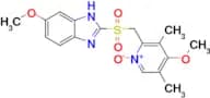 4-Methoxy-2-(((6-methoxy-1H-benzo[d]imidazol-2-yl)sulfonyl)methyl)-3,5-dimethylpyridine 1-oxide