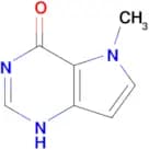 5-Methyl-3H-pyrrolo[3,2-d]pyrimidin-4(5H)-one
