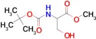 Methyl 2-((tert-butoxycarbonyl)amino)-3-hydroxypropanoate