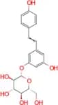 (2S,3R,4S,5S,6R)-2-(3-Hydroxy-5-(4-hydroxystyryl)phenoxy)-6-(hydroxymethyl)tetrahydro-2H-pyran-3,4…
