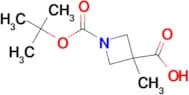 1-(tert-Butoxycarbonyl)-3-methylazetidine-3-carboxylic acid