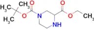 1-tert-Butyl 3-ethyl piperazine-1,3-dicarboxylate