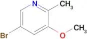 5-Bromo-3-methoxy-2-methylpyridine