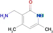 3-(Aminomethyl)-4,6-dimethylpyridin-2(1H)-one hydrochloride