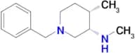 cis-1-Benzyl-N,4-dimethylpiperidin-3-amine