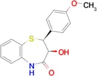 (2S,3S)-3-Hydroxy-2-(4-methoxyphenyl)-2,3-dihydrobenzo[b][1,4]thiazepin-4(5H)-one