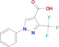 1-Phenyl-3-(trifluoromethyl)-1H-pyrazole-4-carboxylic acid