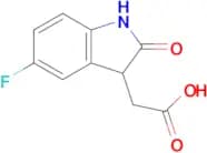 2-(5-Fluoro-2-oxoindolin-3-yl)acetic acid