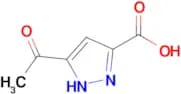 3-Acetyl-1H-pyrazole-5-carboxylic acid