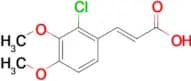 3-(2-Chloro-3,4-dimethoxyphenyl)acrylic acid