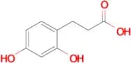 3-(2,4-Dihydroxyphenyl)propanoic acid