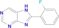 8-(2-Fluorophenyl)-9H-purine