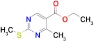 Ethyl 4-methyl-2-(methylthio)pyrimidine-5-carboxylate