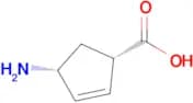(1S,4R)-4-Aminocyclopent-2-enecarboxylic acid