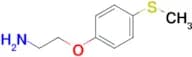 2-(4-(Methylthio)phenoxy)ethanamine
