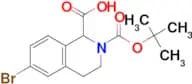 6-Bromo-2-(tert-butoxycarbonyl)-1,2,3,4-tetrahydroisoquinoline-1-carboxylic acid