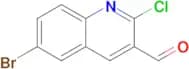 6-Bromo-2-chloroquinoline-3-carbaldehyde