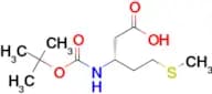 (R)-3-((tert-Butoxycarbonyl)amino)-5-(methylthio)pentanoic acid