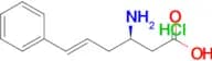 (R,E)-3-Amino-6-phenylhex-5-enoic acid hydrochloride