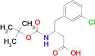 (R)-3-((tert-Butoxycarbonyl)amino)-4-(3-chlorophenyl)butanoic acid