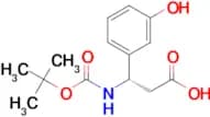 (S)-3-((tert-Butoxycarbonyl)amino)-3-(3-hydroxyphenyl)propanoic acid