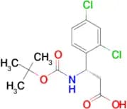 (S)-3-((tert-Butoxycarbonyl)amino)-3-(2,4-dichlorophenyl)propanoic acid