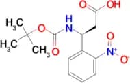 (S)-3-((tert-Butoxycarbonyl)amino)-3-(2-nitrophenyl)propanoic acid