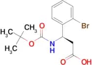 (R)-3-(2-Bromophenyl)-3-((tert-butoxycarbonyl)amino)propanoic acid