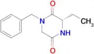 (S)-1-Benzyl-3-ethylpiperazine-2,5-dione