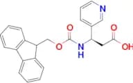 (R)-3-((((9H-Fluoren-9-yl)methoxy)carbonyl)amino)-3-(pyridin-3-yl)propanoic acid