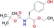 (S)-Ethyl 2-((tert-butoxycarbonyl)amino)-3-(4-hydroxyphenyl)propanoate