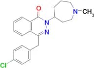4-(4-Chlorobenzyl)-2-(1-methylazepan-4-yl)phthalazin-1(2H)-one