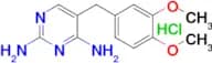 5-(3,4-Dimethoxybenzyl)pyrimidine-2,4-diamine hydrochloride