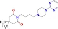 4,4-Dimethyl-1-(4-(4-(pyrimidin-2-yl)piperazin-1-yl)butyl)piperidine-2,6-dione