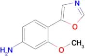 3-Methoxy-4-(oxazol-5-yl)aniline