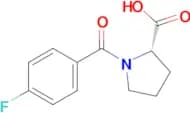 (S)-1-(4-Fluorobenzoyl)pyrrolidine-2-carboxylic acid