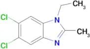 5,6-Dichloro-1-ethyl-2-methyl-1H-benzo[d]imidazole
