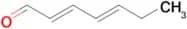 (2E,4E)-Hepta-2,4-dienal