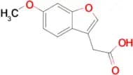 2-(6-Methoxybenzofuran-3-yl)acetic acid