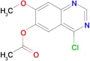 4-Chloro-7-methoxyquinazolin-6-yl acetate