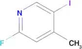 2-Fluoro-5-iodo-4-methylpyridine