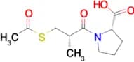 (S)-1-((S)-3-(Acetylthio)-2-methylpropanoyl)pyrrolidine-2-carboxylic acid