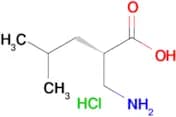 (S)-2-(Aminomethyl)-4-methylpentanoic acid hydrochloride