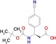 (R)-3-((tert-Butoxycarbonyl)amino)-3-(4-cyanophenyl)propanoic acid