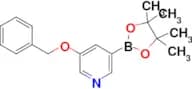 3-(Benzyloxy)-5-(4,4,5,5-tetramethyl-1,3,2-dioxaborolan-2-yl)pyridine