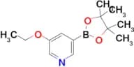3-Ethoxy-5-(4,4,5,5-tetramethyl-1,3,2-dioxaborolan-2-yl)pyridine