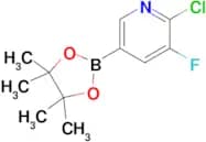 2-Chloro-3-fluoro-5-(4,4,5,5-tetramethyl-1,3,2-dioxaborolan-2-yl)pyridine