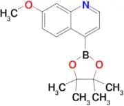 7-Methoxy-4-(4,4,5,5-tetramethyl-1,3,2-dioxaborolan-2-yl)quinoline